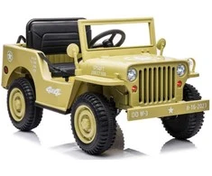 Lean Cars Vienvietis vaikiškas elektromobilis Lean Toys JH-103, geltonas