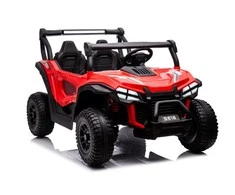 Lean Cars Dvivietis vaikiškas elektromobilis S618 4x4, raudonas
