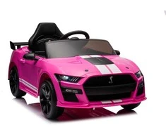 Lean Cars Lean Toys Elektromobilis vaikams Ford Mustang GT500 Shelby, Rožinės spalvos