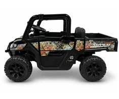 Lean Cars Akumuliatorinis 4x4 automobilis juodas