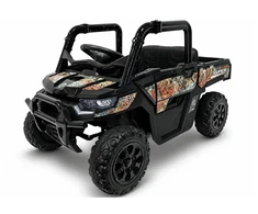 Lean Cars Akumuliatorinis 4x4 automobilis juodas
