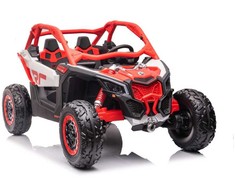 Lean Cars Akumuliatorinis Buggy Can-am RS DK-CA001 Raudonas 4x4