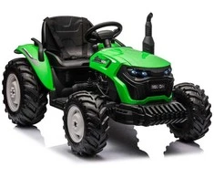 Lean Cars Akumuliatorinis traktorius HC-306 Žalias 24V