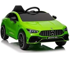 Lean Cars Akumuliatorinis automobilis Mercedes CLA 45s AMG Žalias 4x4