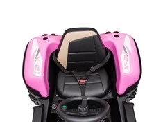 Lean Cars Akumuliatorinis traktorius BLT-206 rožinis