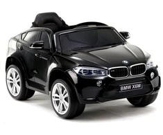 Lean Cars Ride BMW X6 Juodas – elektrinis važiavimas automobiliu