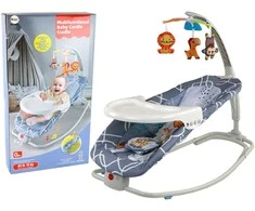 Lean Toys Gultukas -Vibro kėdutė Žirafa 2*1