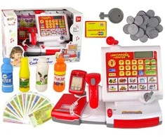 Lean Toys Kasos aparatas su liečiamu ekranu