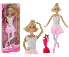 Lean Toys Lėlė Anlily balerina, 30x7x5 cm, 2 d.