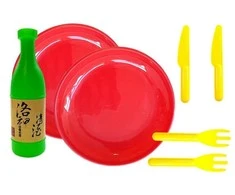 Lean Toys Žaislinis sušių rinkinys vaikams nuo 3 metų