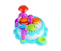 Lean Toys Modelinas spalvotas torto rinkinys vaikams nuo 3 metų