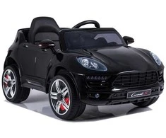 Lean Cars „Coronet S Juodas“ – elektrinis važiuojamasis automobilis