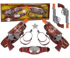 Kaubojaus šautuvų rinkinys Lean Toys Wild West Cowboy