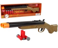 Lean Toys Žaislinis kaubojiškas šautuvas LeanToys su garso efektais
