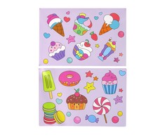 Lean Cars CREAM Kūrybinis rinkinys Stained Glass Window Fusing Paint Ice Kreminis Sweets 3D
