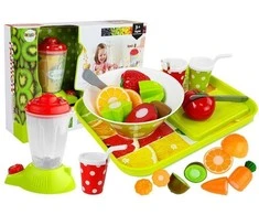Žaislinis kokteilių trintuvas Lean Toys su priedais