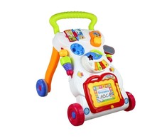 Lean Toys Multifunkcinis vaikiškas stumdukas su telefonu ir pianinu