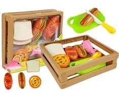 Lean Toys Žaislinis maisto gamybos rinkinys vaikams, 22x20x6 cm