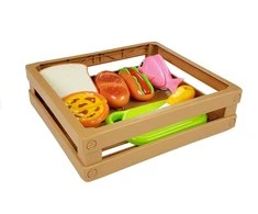 Lean Toys Žaislinis maisto gamybos rinkinys vaikams, 22x20x6 cm
