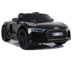 Lean Cars Didelis Audi R8 elektrinis važiuojamasis automobilis JJ2198 juodas
