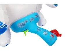 Lean Toys Pripučiamas vienaragio vandens pistoletas vaikams
