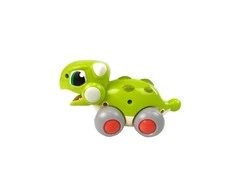 Lean Toys Dinozauras ant ratų Hola, žalias