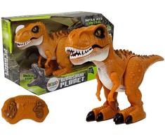 Lean Toys Nuotoliniu būdu valdomas dinozauras su šviesos ir garso efektais