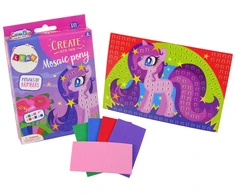 Lean Toys Mozaika pasidaryk pats Ponis