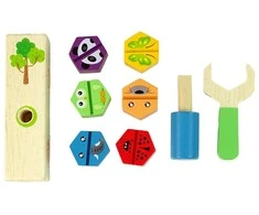 Lean Toys Medinis įrankių rinkinys