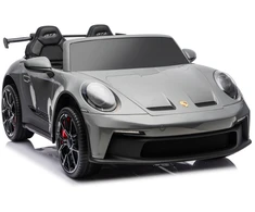 Lean Cars Elektromobilis Porsche GT3, 24 V, pilkas