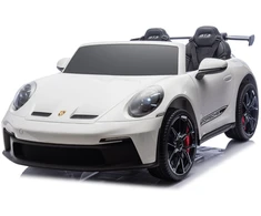 Lean Cars Vaikiškas elektromobilis Porsche GT3, baltas