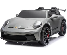 Lean Cars Elektromobilis Porsche GT3, 24 V, pilkas