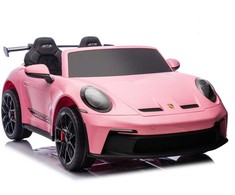 Lean Cars Vaikiškas elektromobilis Porsche GT3 DK-P911, rožinis