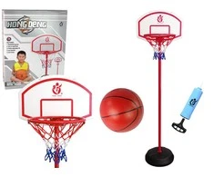 Lean Toys Vaikiškas krepšinio rinkinys su kamuoliu Import LEANToys, 110cm