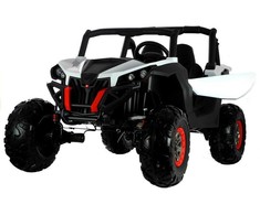 Lean Cars Elektrinis visureigis vaikams Jeep XMX, baltas