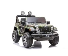Lean Cars Elektrinis automobilis Jeep Wrangler Rubicon DK-JWR555 Camo