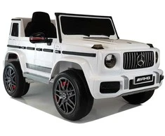 Lean Cars Vaikiškas elektrinis automobilis Mercedes-Benz G63 AMG BBH-0003 EZ, baltas