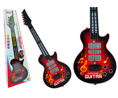 Lean Toys Vaikiška gitara Star Strings, raudona