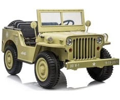 Lean Cars Elektromobilis vaikams Jeep JH101, chaki