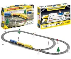 Lean Cars Elektrinis traukinys su garais