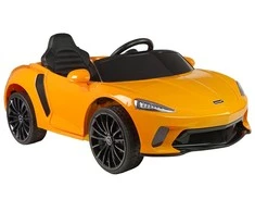 Lean Cars Vienvietis elektromobilis vaikams McLaren GT 12V, oranžinis blizgus