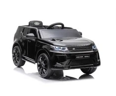 Lean Cars Vienvietis elektromobilis vaikams Range Rover BBH-023, juodas blizgus