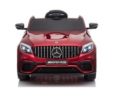 Lean Cars Vienvietis vaikiškas elektromobilis Mercedes QLS-5688 4x4, lakuotas raudonas