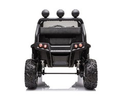 Lean Cars Vaikiškas elektrinis visureigis Mercedes Unimog S, juodas