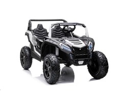 Dvivietis elektromobilis vaikams Lean Cars Buggy A032, baltas