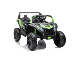 Lean Cars Automobilis su akumuliatoriumi Buggy Strong A032, žalias