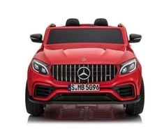 Lean Cars Akumuliatorinis automobilis vaikams „Mercedes GLC 63S QLS“, raudonos spalvos