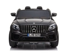 Lean Cars Elektromobilis vaikams Mercedes GLC 63S, juodai lakuotas, MP4