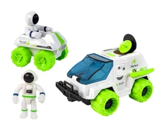 Lean Toys Kosminių transporto priemonių rinkinys 6in1 LeanToys