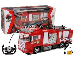 Lean Toys Nuotoliniu būdu valdomas gaisrinės automobilis, 30x12x10 cm